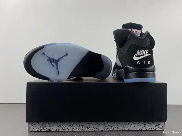 Bmlin Shoes Retro 845035-003 Jordan Metallic 5 (2016) Black 0607